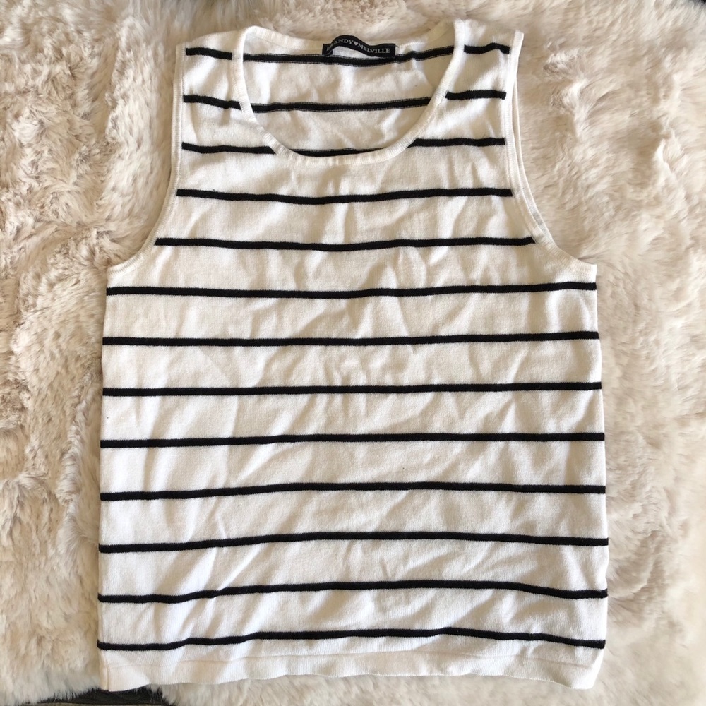 brandy melville striped top